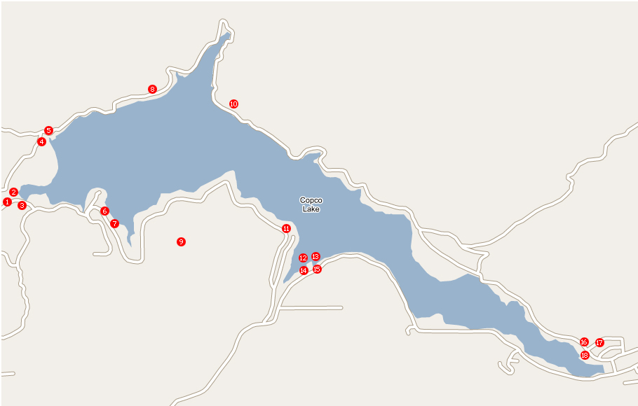 map of copco lake